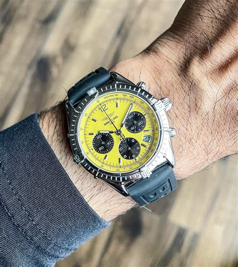 gordon ramsay breitling yellow|gordon ramsay 1680 watch.